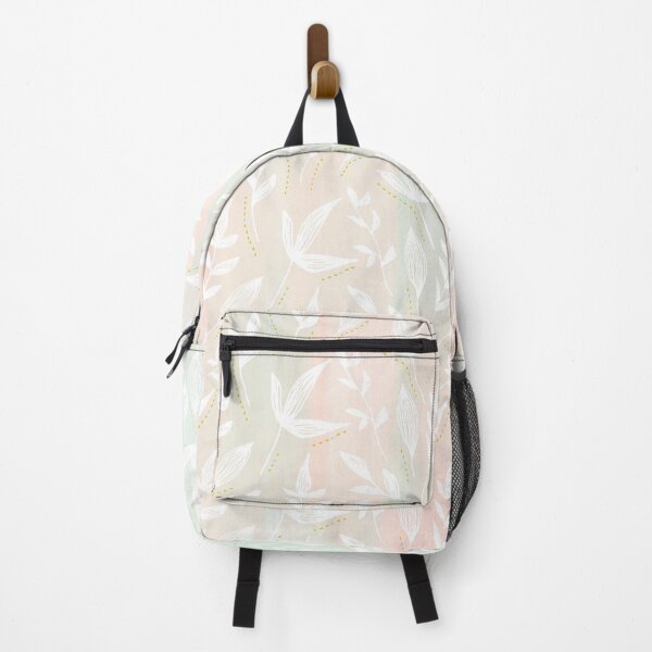 Item preview, Leaf pattern with soft colour background designed and sold by dytf79.