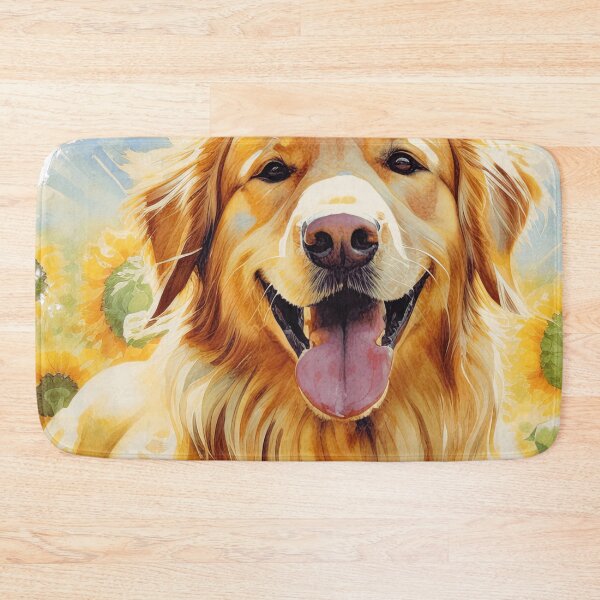Item preview, Golden Retriever In The Sunflower Field designed and sold by TheAnimalZ00.