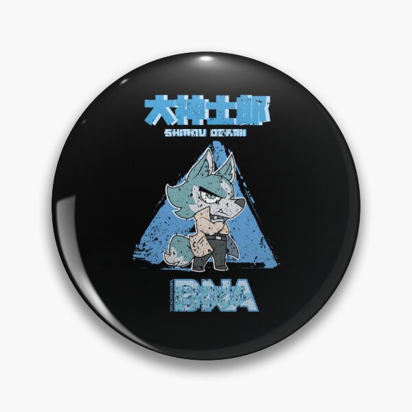 Item preview, BRAND NEW ANIMAL BNA SHIROU OGAMI CHIBI GRUNGE STYLE designed and sold by MillieFarmer.