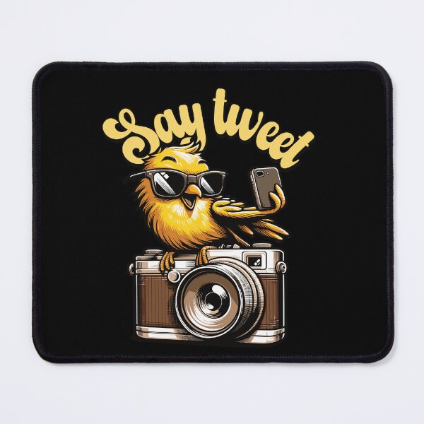 Item preview, "Chic Chick Click" - Social Media Savvy Bird designed and sold by PrintMastery.