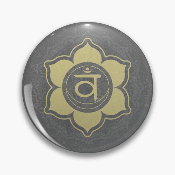 Item preview, Sacral Chakra Mandala - Slate + Gold designed and sold by Irene Estelle.