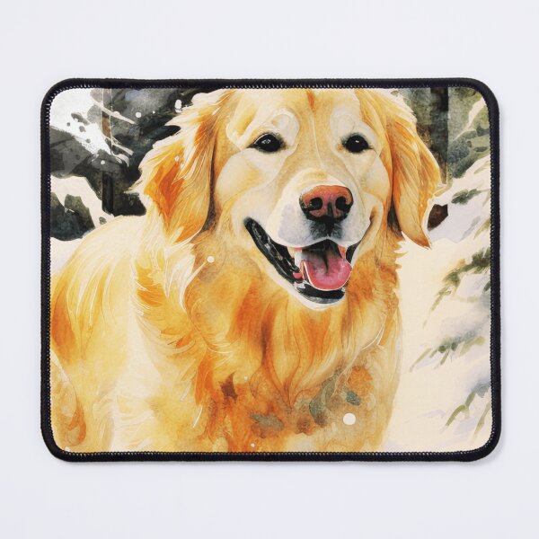 Item preview, Golden Retriever In The Snow designed and sold by TheAnimalZ00.