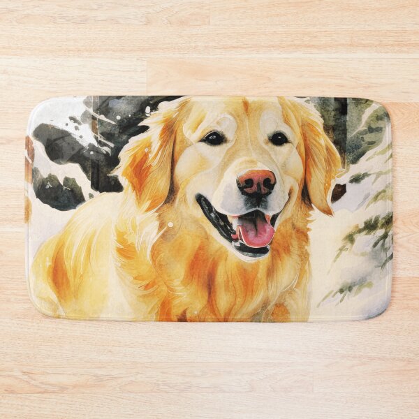 Item preview, Golden Retriever In The Snow designed and sold by TheAnimalZ00.