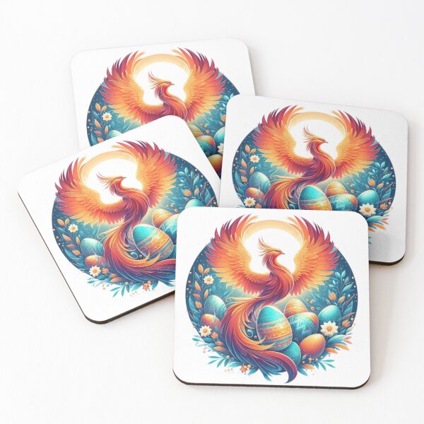 Item preview, egg phoenix Fantasy Happy Easter animals designed and sold by Expressions-Sel.