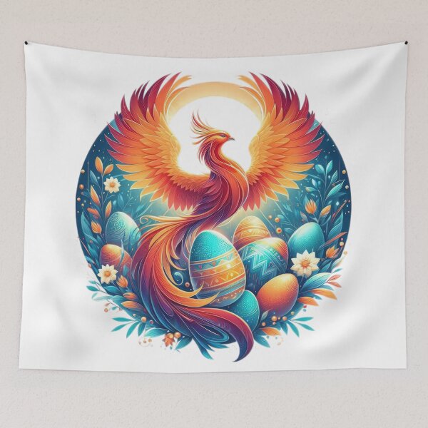 Item preview, egg phoenix Fantasy Happy Easter animals designed and sold by Expressions-Sel.