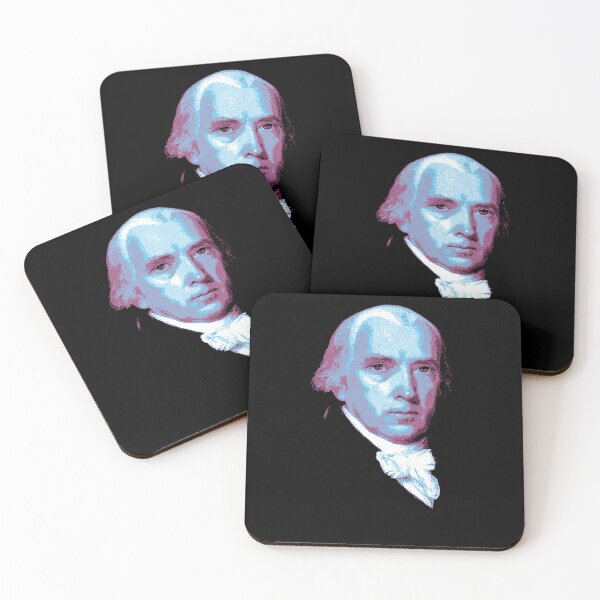 Item preview, Portrait of James Madison designed and sold by Syahrasi.
