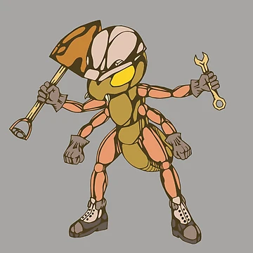Artwork thumbnail, ant by Rolydesign