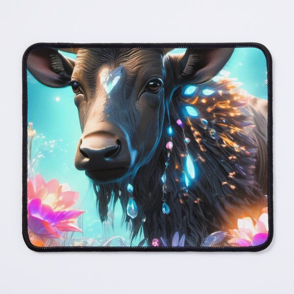 Item preview, wildebeest head, mammal, herbivore living in Africa designed and sold by janjacbu.