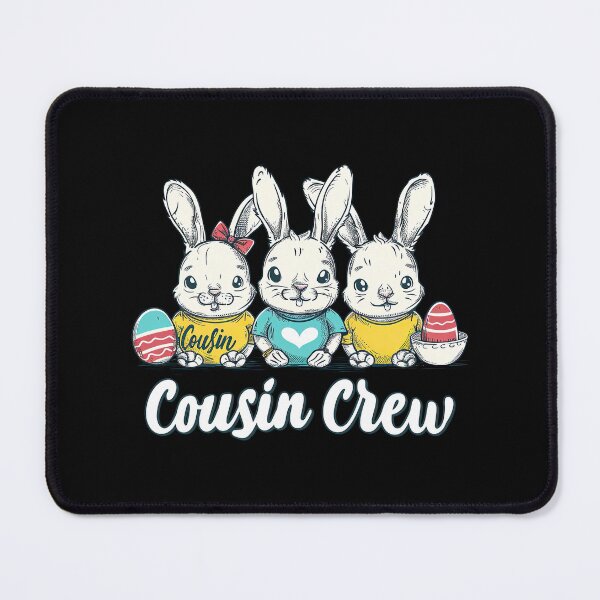 Item preview, Easter Cousin Crew Squad Boys Cute Rabbits Easter Bunny Eggs T-Shirt designed and sold by MAPDDesigns.