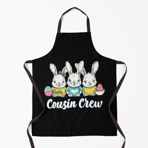Artikelvorschau, Ostern Cousin Crew Squad Jungen süßes Kaninchen Osterhasen-Eier-T-Shirt entworfen und verkauft von MAPDDesigns.