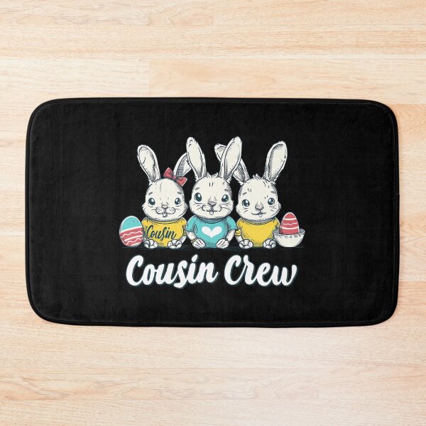 Artikelvorschau, Ostern Cousin Crew Squad Jungen süßes Kaninchen Osterhasen-Eier-T-Shirt entworfen und verkauft von MAPDDesigns.