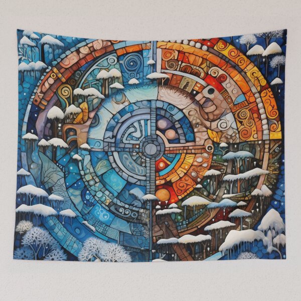 Item preview, Daloria - Winter Mandala (9/28) designed and sold by sabantha.
