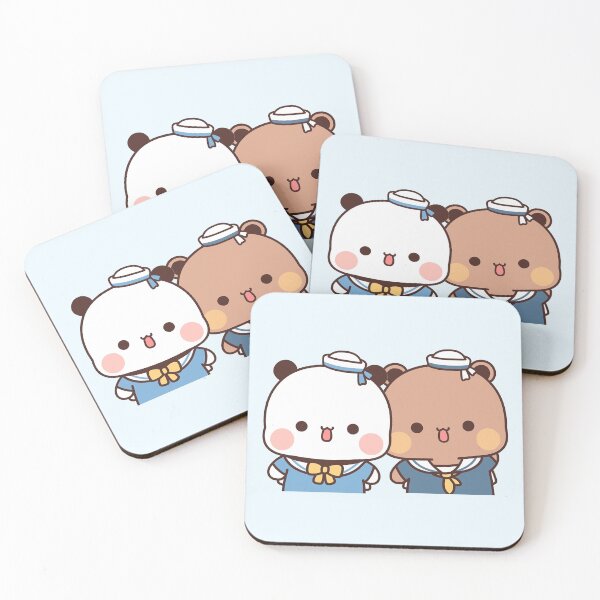 Item preview, Bubu and Dudu Sailor | Cute Bear Couple | Panda Yier | Bubu Brownie Bear designed and sold by valeriehsin.