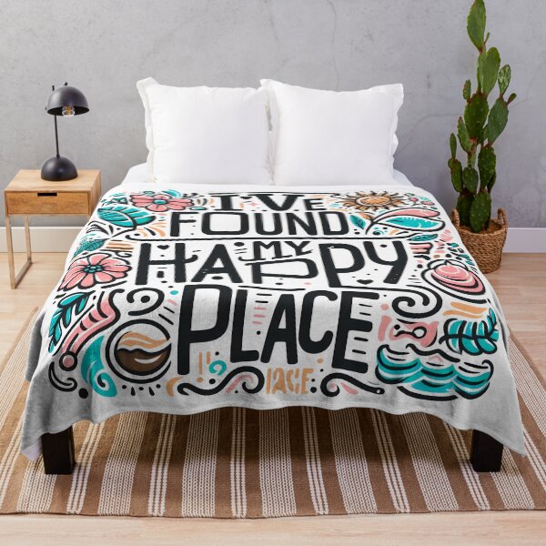Item preview, I’ve found my happy place, typography designed and sold by maxmaj.