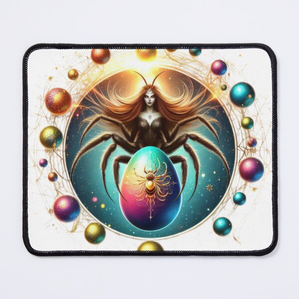 Item preview, egg spider woman Fantasy Happy Easter animals designed and sold by Expressions-Sel.