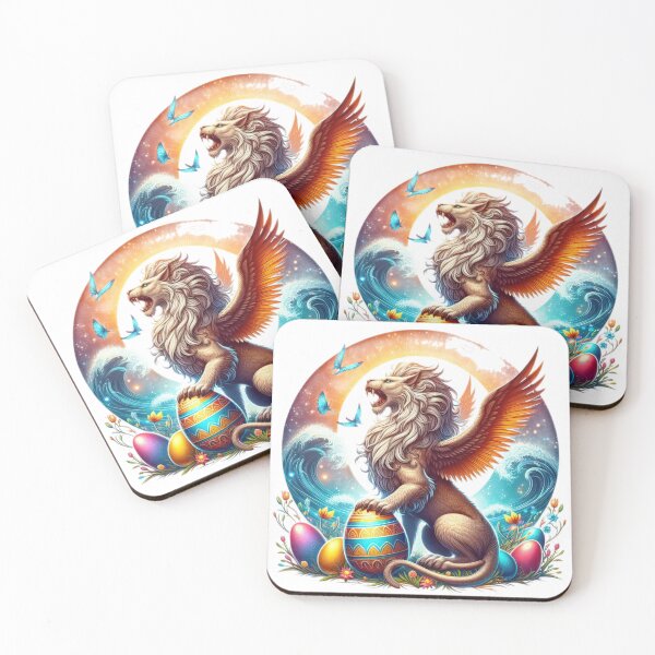 Item preview, egg manticore  Fantasy Happy Easter animals designed and sold by Expressions-Sel.