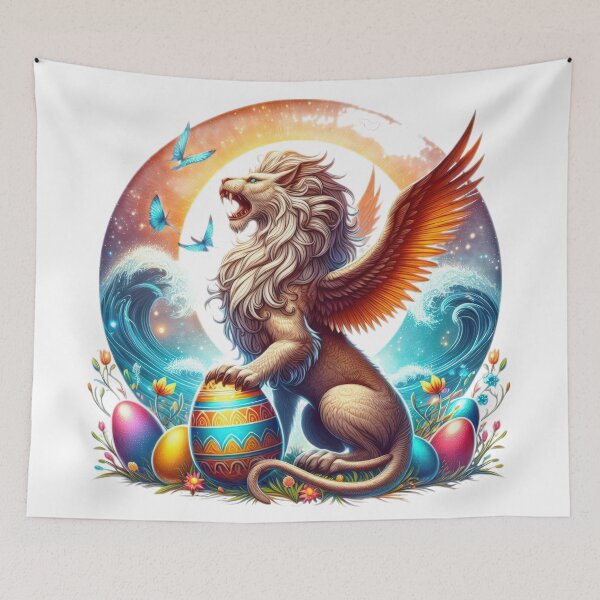 Item preview, egg manticore  Fantasy Happy Easter animals designed and sold by Expressions-Sel.