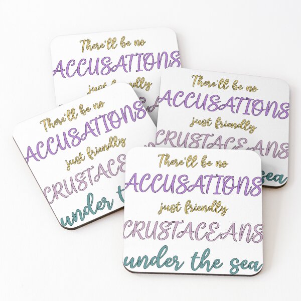 Item preview, No Accusations Just Friendly Crustaceans designed and sold by Sturdy Sturge.