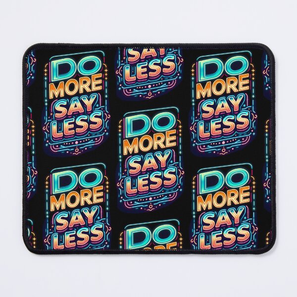 Item preview, Do more, say less, typography designed and sold by maxmaj.