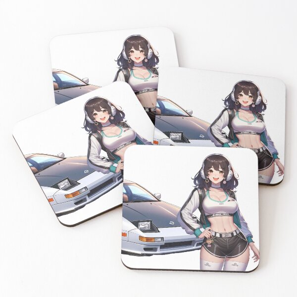 Item preview, 300 zx Twin Turbo Anime Girl designed and sold by BitterSilver.