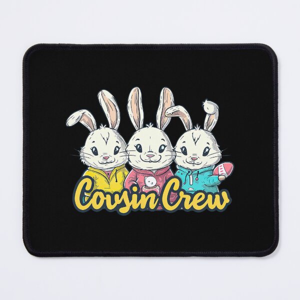 Item preview, Easter Cousin Crew Squad Boys Cute Rabbits Easter Bunny Eggs T-Shirt designed and sold by MAPDDesigns.