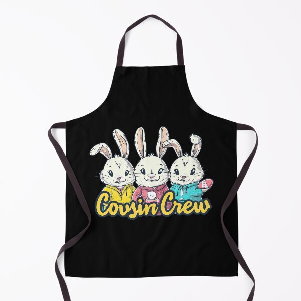 Artikelvorschau, Ostern Cousin Crew Squad Jungen süßes Kaninchen Osterhasen-Eier-T-Shirt entworfen und verkauft von MAPDDesigns.