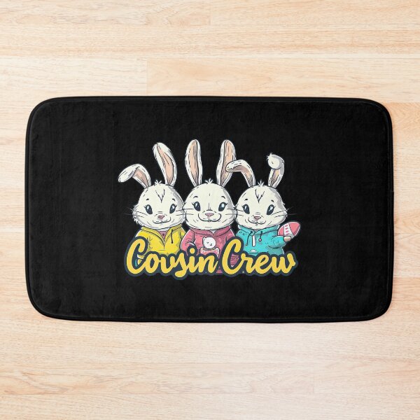 Artikelvorschau, Ostern Cousin Crew Squad Jungen süßes Kaninchen Osterhasen-Eier-T-Shirt entworfen und verkauft von MAPDDesigns.