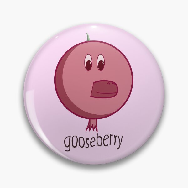 Item preview, Silly Gooseberry Sticker designed and sold by Lizzy Fern Studios.