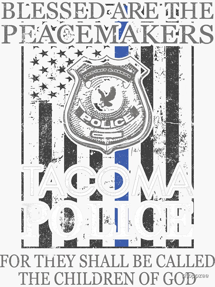 Police Support Saint Michael Police Officer Prayer" Sticker for