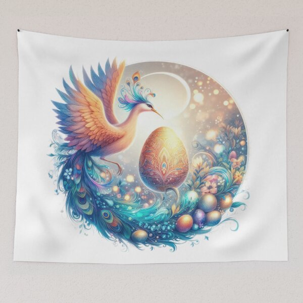 Item preview, egg ruh bird Fantasy Happy Easter animals designed and sold by Expressions-Sel.
