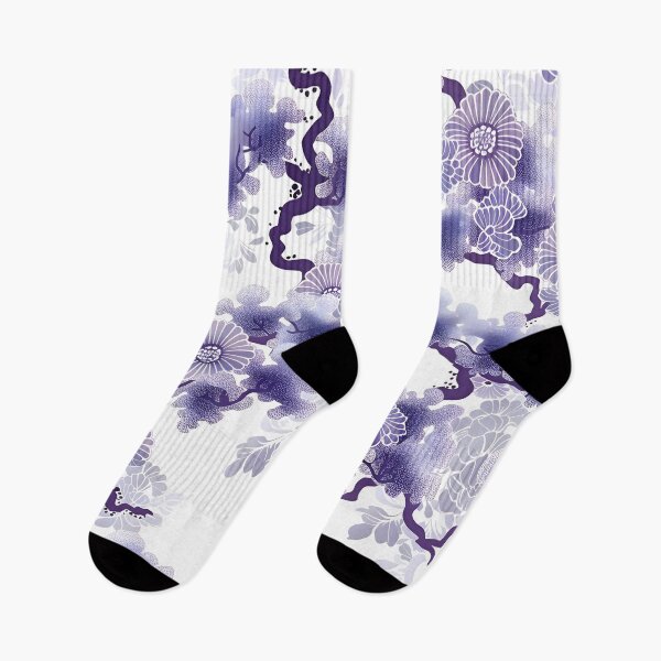 Item preview, Kiri Japanese Paulownia Tree Pattern in Purple - Symbol of Tradition & Significance designed and sold by WADRIUS.