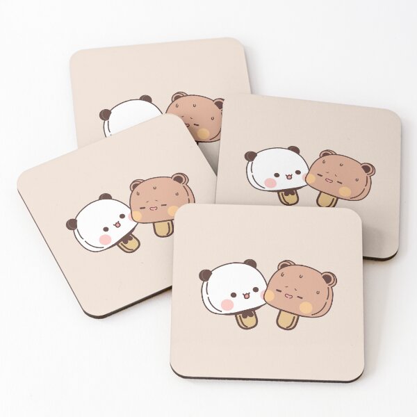 Item preview, Bubu and Dudu ice cream | Cute Bear Couple | Panda Yier | Bubu Brownie Bear designed and sold by valeriehsin.