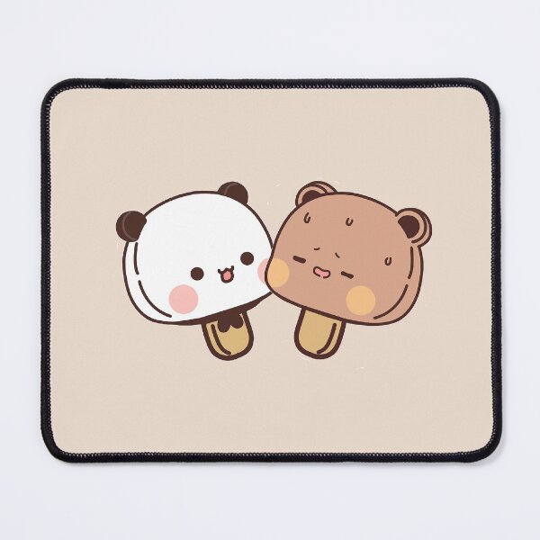 Item preview, Bubu and Dudu ice cream | Cute Bear Couple | Panda Yier | Bubu Brownie Bear designed and sold by valeriehsin.