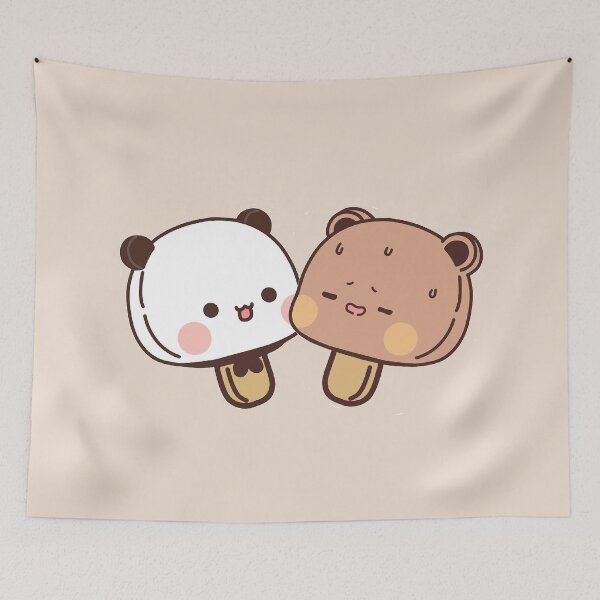 Item preview, Bubu and Dudu ice cream | Cute Bear Couple | Panda Yier | Bubu Brownie Bear designed and sold by valeriehsin.