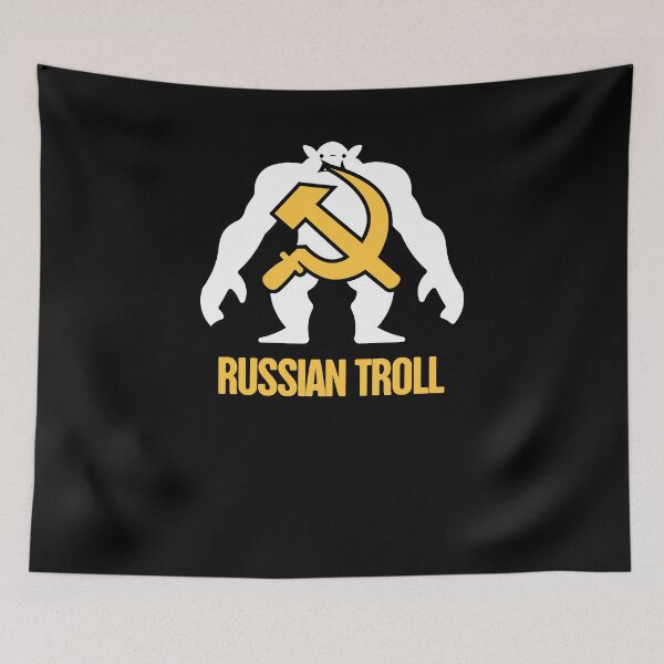 Item preview, Funny Russian Troll / Internet Bot designed and sold by Jam Jar.