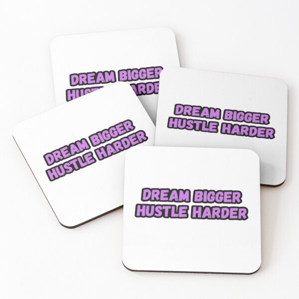Item preview, Dream Bigger Hustle Harder designed and sold by CapriCreatives.