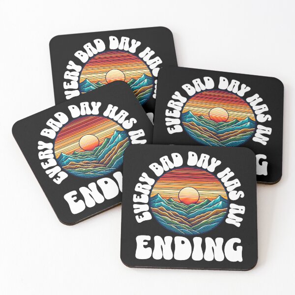 Item preview, Every bad day has an ending - inspirational designed and sold by EvergreenWhimsy.