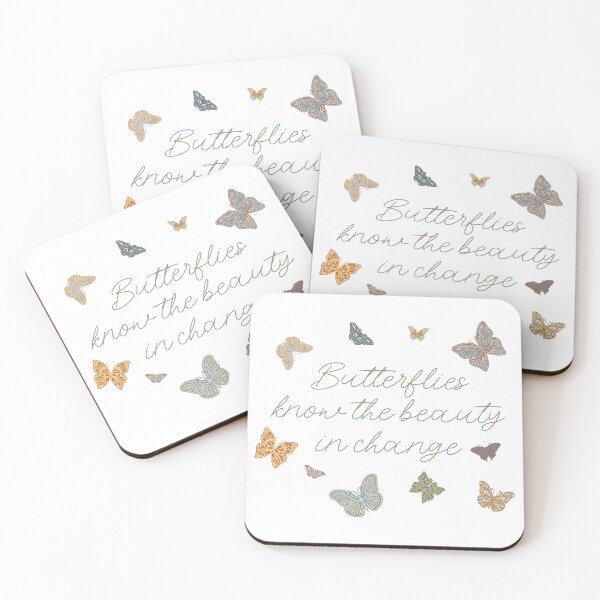 Item preview, Butterflies know the Beauty in Change designed and sold by Sarcastic Narwhal.