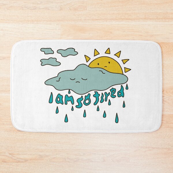 Item preview, I am so tired - sad cloud  designed and sold by Dailykindness.