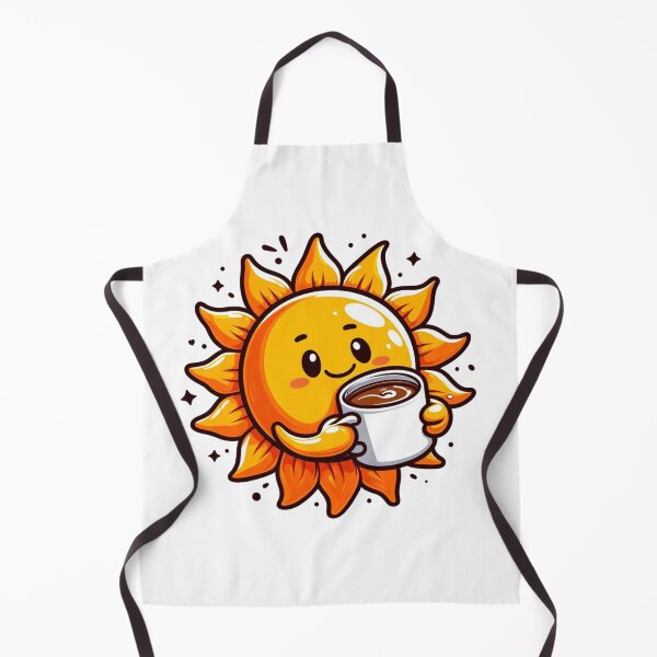 Item preview, Cute Sun and Coffee designed and sold by Ederson D'Mind.