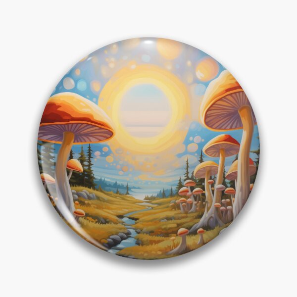 Item preview, Fungi Haven Digital Art designed and sold by GeoSculptedArt.