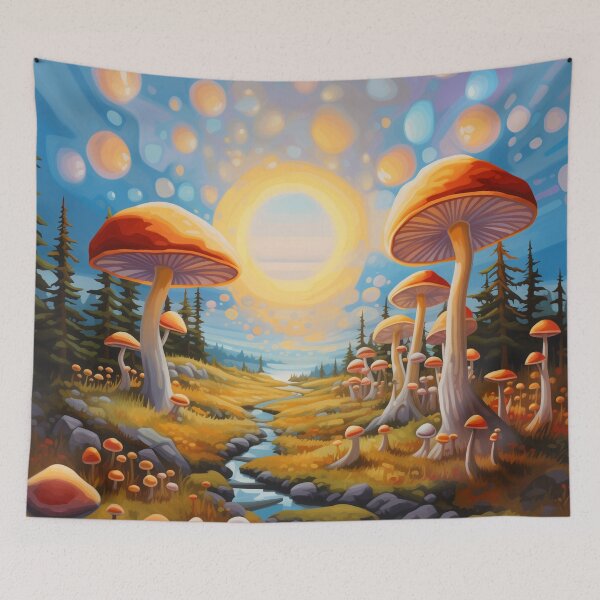 Item preview, Fungi Haven Digital Art designed and sold by GeoSculptedArt.