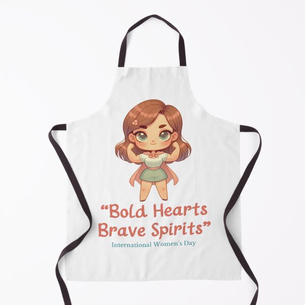 Item preview, International Women’s Day. 2024 March 8th. "Bold Hearts, Brave Spirits". designed and sold by Just You Tee | Say It Loud, Wear It Proud.