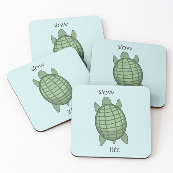 Item preview, Slow Life Turtle designed and sold by Lizzy Fern Studios.