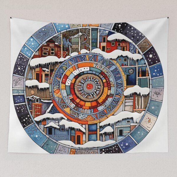 Item preview, Daloria - Winter Mandala (16/28) designed and sold by sabantha.