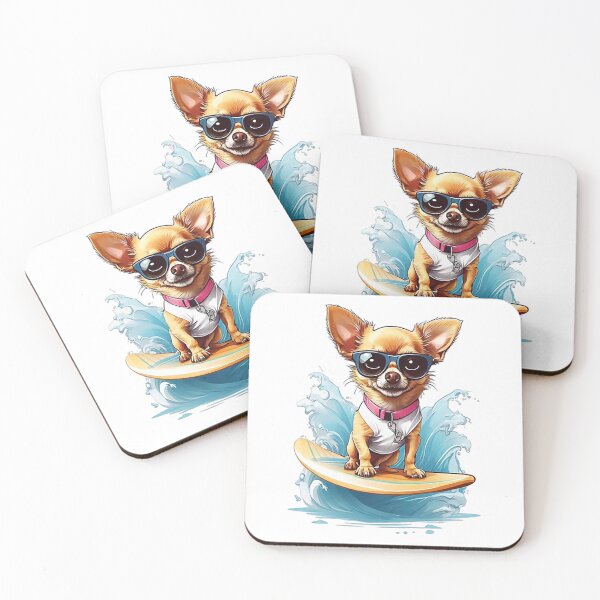 Item preview, Surfing Chihuahua designed and sold by likbatonboot.
