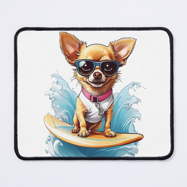 Item preview, Surfing Chihuahua designed and sold by likbatonboot.