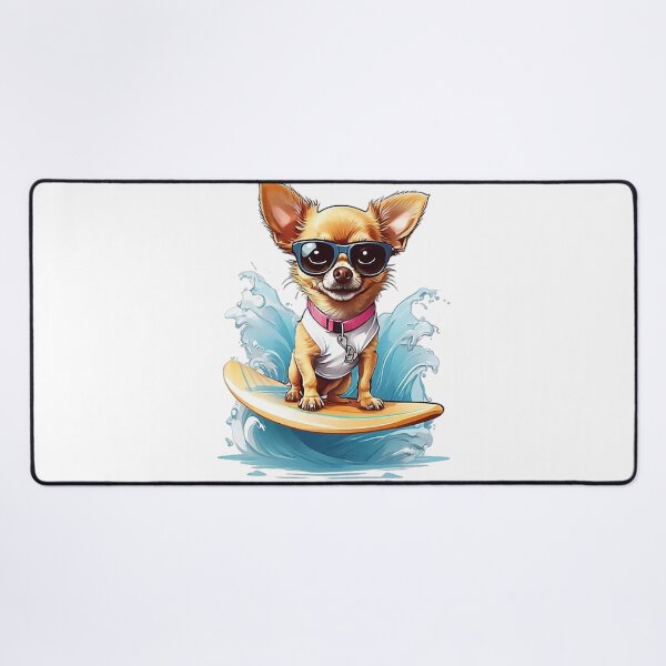 Item preview, Surfing Chihuahua designed and sold by likbatonboot.