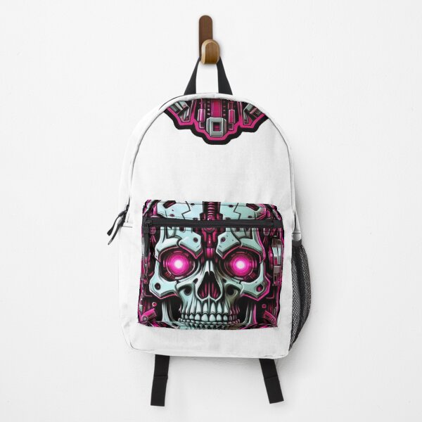 Item preview, Cyberpunk Robot Skull designed and sold by InkArtHobby.