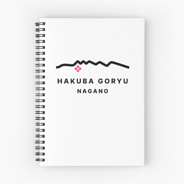 Item preview, Hakuba Goryu 47 Snowboarding Decal 白馬 01 Black | Japan Nagano | Japow Powder Snow designed and sold by PawaPotto.